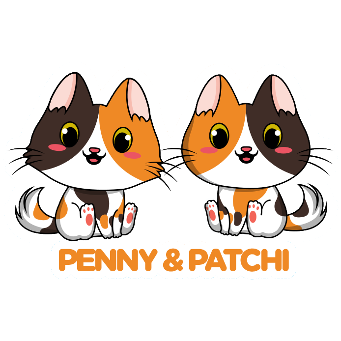 Penny and Patchi cats